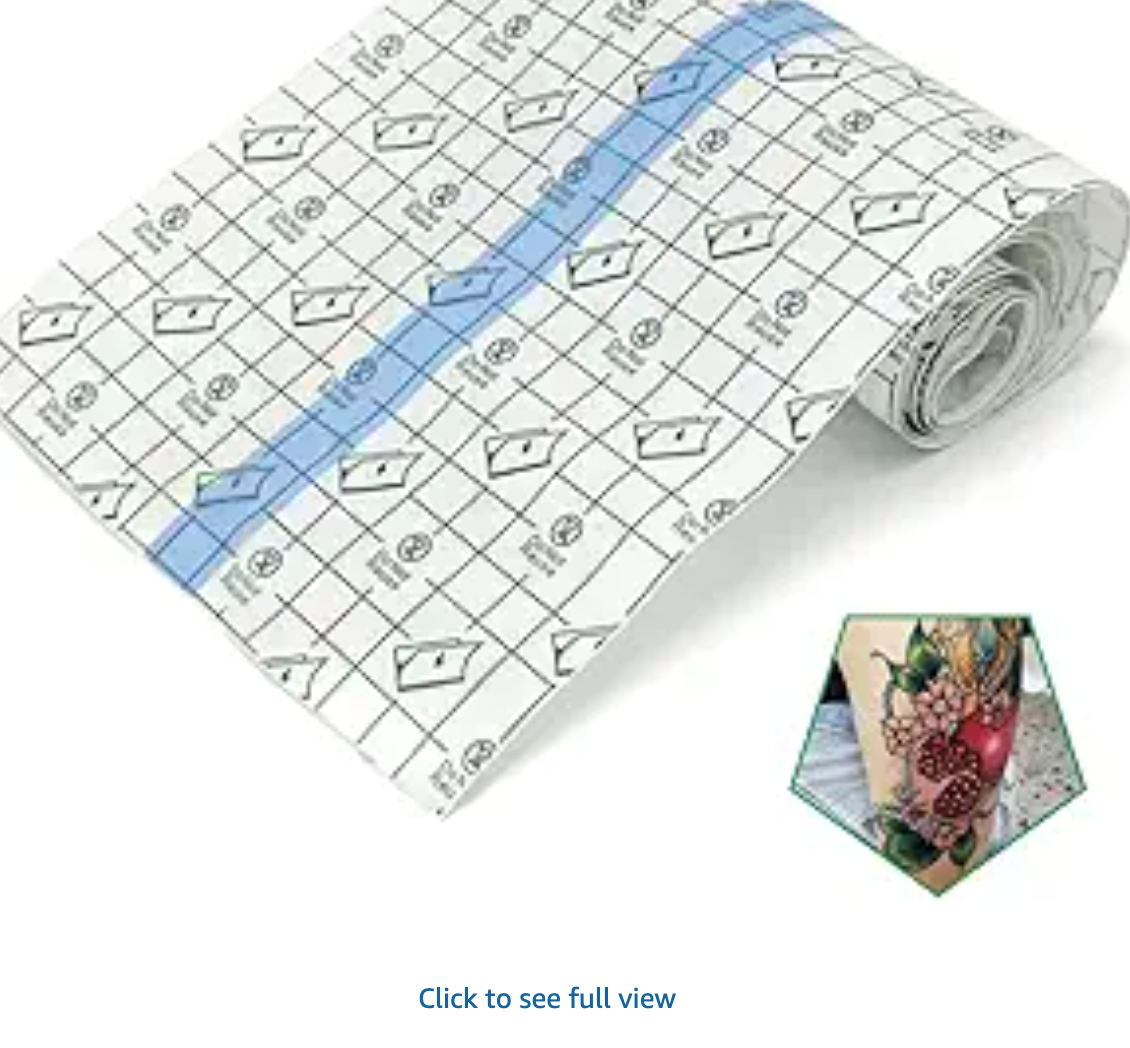 Flatoedu transparent tattoo aftercare bandage roll