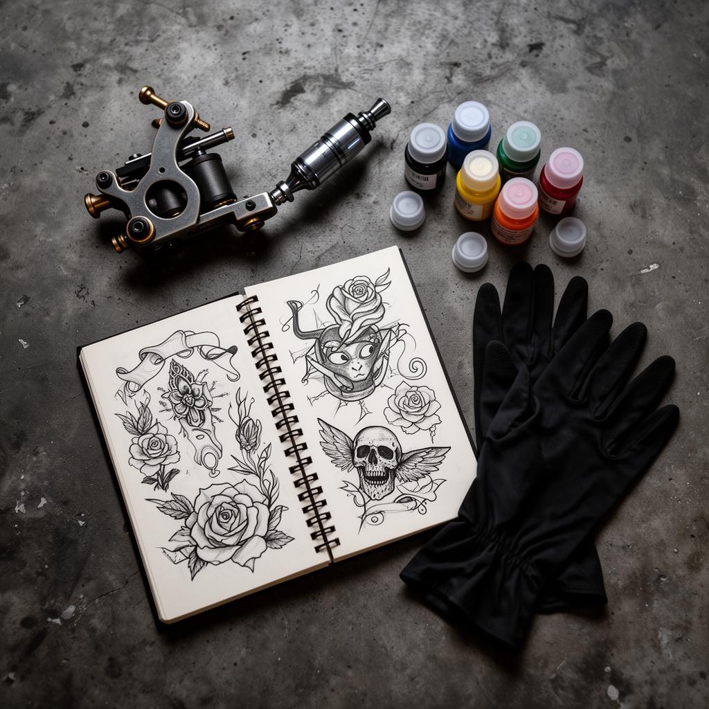 Tattoo studio tools